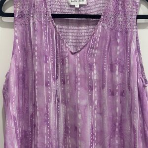 🎉 Clearance Sale! Bella Dahl Purple Women's sleeveless blouse